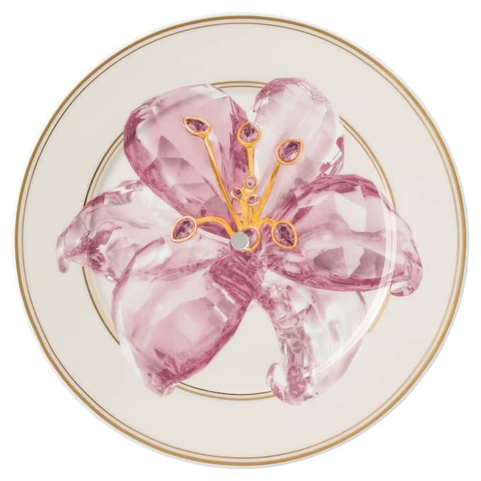 Idyllia éTagèRe-porcelæn, krystalprint-motiv, Lily Citron, lille, flerfarvet Idyllia éTagèRe-porcelæn, krystalprint-motiv, Lily Citron, lille, flerfarvet