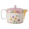 Idyllia tekande i porcelæn, krystalprint-motiv, fugl, flerfarvet Idyllia tekande i porcelæn, krystalprint-motiv, fugl, flerfarvet
