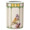 Idyllia-vase i porcelæn, krystalprint-motiv, kakadue, lille, flerfarvet Idyllia-vase i porcelæn, krystalprint-motiv, kakadue, lille, flerfarvet