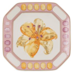 Idyllia Vide Poche Porcelæn, Krystalprint-motiv, Blomst, Lyserød