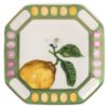Idyllia Vide Poche Porcelæn, krystalprint-motiv, citron, flerfarvet