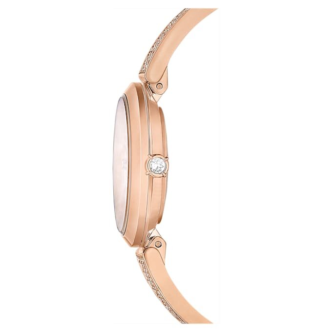 Illumina-ur, fremstillet i Schweiz, metalarmbånd, rosaguldfarvet, rosaguldfarvet finish Illumina-ur, fremstillet i Schweiz, metalarmbånd, rosaguldfarvet, rosaguldfarvet finish