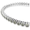Imber Emily tennisarmbånd med runde krystaller, sort, rhodiumbelagt Imber Emily tennisarmbånd med runde krystaller, sort, rhodiumbelagt