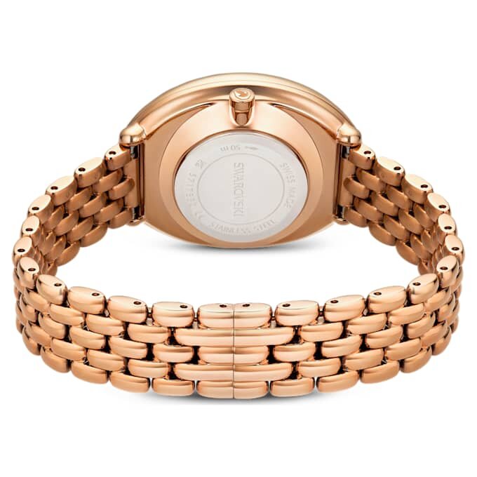 Imber Oval ur, Swiss Made, metalarmbånd, guldfarvet, rosaguld-finish Imber Oval ur, Swiss Made, metalarmbånd, guldfarvet, rosaguld-finish