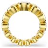 Imber-ring med blandede runde slibninger, hvid, forgyldt Imber-ring med blandede runde slibninger, hvid, forgyldt