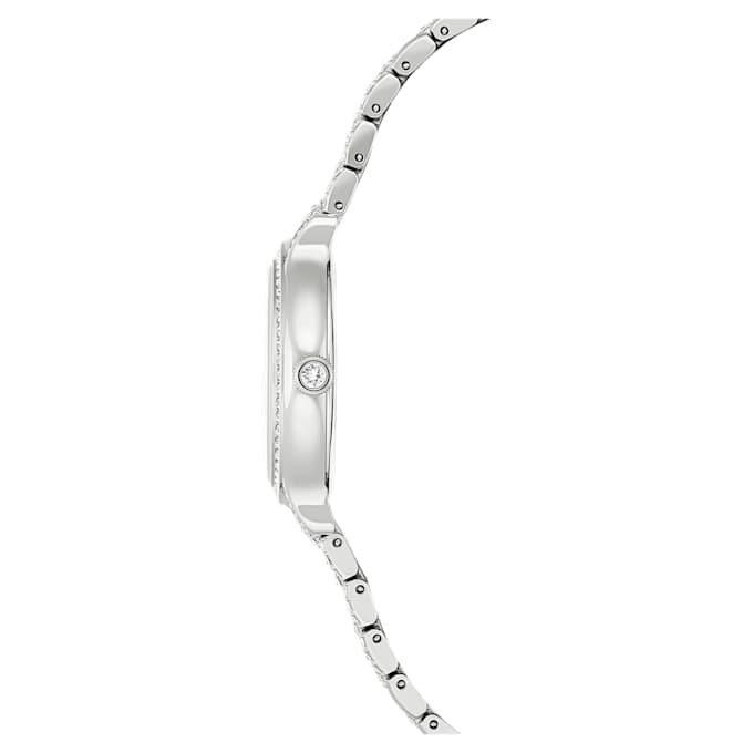 Imber-ure, fremstillet i Schweiz, metalarmbånd, sølvfarvet, rustfrit stål Imber-ure, fremstillet i Schweiz, metalarmbånd, sølvfarvet, rustfrit stål
