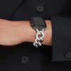 Kæderem til Apple Watch® 40 mm og 41 mm, sølvfarvet, rustfrit stål