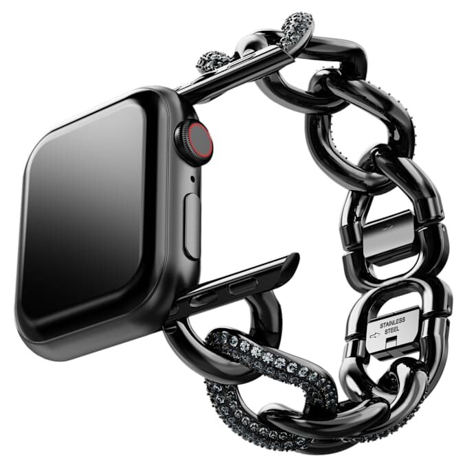 Kæderem til Apple Watch® 40 mm og 41 mm, sort, sort finish Kæderem til Apple Watch® 40 mm og 41 mm, sort, sort finish