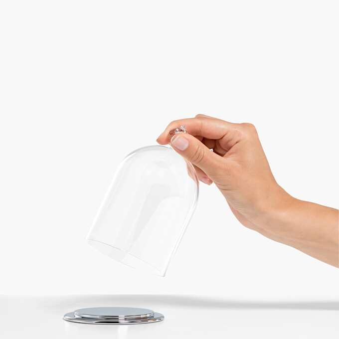 Lille udstillingsglas Lille udstillingsglas