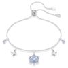 Magic-armbånd med snefnug, blå, rhodiumbelagt Magic-armbånd med snefnug, blå, rhodiumbelagt