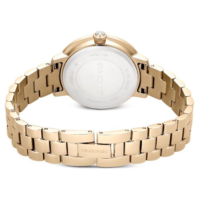 Matrix 3-Link ure, Swiss Made, metalarmbånd, guldfarvet, champagneguldfarvet finish Matrix 3-Link ure, Swiss Made, metalarmbånd, guldfarvet, champagneguldfarvet finish