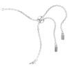 Matrix-armbånd med krystalperle, rundslibet, hvid, rhodiumbelagt Matrix-armbånd med krystalperle, rundslibet, hvid, rhodiumbelagt