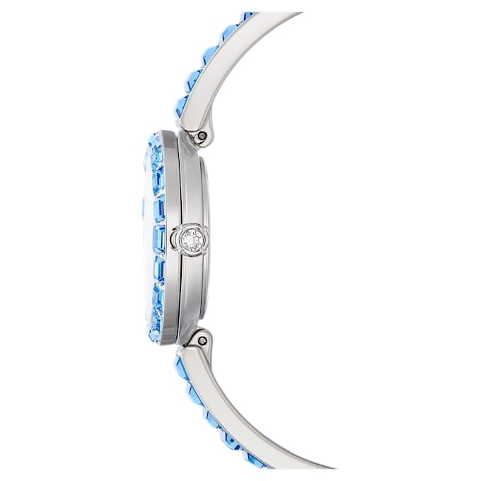 Matrix armbåndsur, Swiss Made, krystalarmbånd, blå, rustfrit stål Matrix armbåndsur, Swiss Made, krystalarmbånd, blå, rustfrit stål