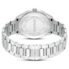 Matrix Date-ur, fremstillet i Schweiz, metalarmbånd, sølvfarvet, rustfrit stål Matrix Date-ur, fremstillet i Schweiz, metalarmbånd, sølvfarvet, rustfrit stål