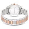 Matrix Date-ur, Swiss Made, metalarmbånd, rosaguldfarvet, blandet metalfinish Matrix Date-ur, Swiss Made, metalarmbånd, rosaguldfarvet, blandet metalfinish