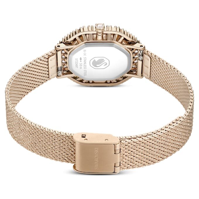 Matrix Octagon-ur med metalarmbånd, guldfarvet, champagneguldfarvet finish Matrix Octagon-ur med metalarmbånd, guldfarvet, champagneguldfarvet finish