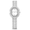 Matrix Octagon-ure med baguetteslibning, metalarmbånd, sølvfarvet, rustfrit stål Matrix Octagon-ure med baguetteslibning, metalarmbånd, sølvfarvet, rustfrit stål