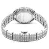 Matrix Octagon-ure med baguetteslibning, metalarmbånd, sølvfarvet, rustfrit stål Matrix Octagon-ure med baguetteslibning, metalarmbånd, sølvfarvet, rustfrit stål