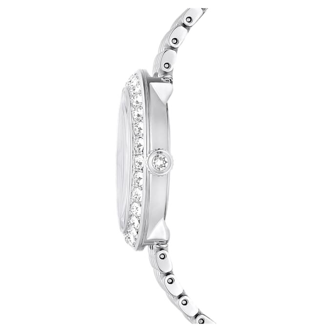 Matrix Tennis 7-Link ur, Swiss Made, metalarmbånd, sølvfarvet, rustfrit stål Matrix Tennis 7-Link ur, Swiss Made, metalarmbånd, sølvfarvet, rustfrit stål