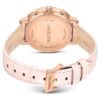 Matrix Tennis Chrono-ur, Swiss Made, læderrem, lyserød, rosaguld-farvet finish Matrix Tennis Chrono-ur, Swiss Made, læderrem, lyserød, rosaguld-farvet finish