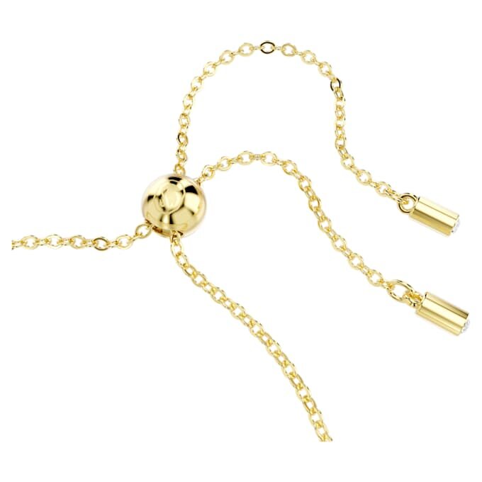Matrix tennisarmbånd med blandede slibninger, karamel, guldbelagt Matrix tennisarmbånd med blandede slibninger, karamel, guldbelagt