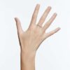 Matrix Vittore-ring, marquise-slibning, hvid, rhodineret