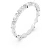 Matrix Vittore-ring, marquise-slibning, hvid, rhodineret