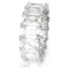 Matrix Vittore-ring med baguetteslibning, hvid, rhodineret Matrix Vittore-ring med baguetteslibning, hvid, rhodineret