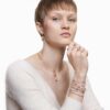 Matrix Vittore-ring med marquise-slibning, hvid, rosaguldbelagt
