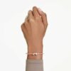 Mesmera armring med blandede slibninger, hvid, rosaguldbelagt Mesmera armring med blandede slibninger, hvid, rosaguldbelagt