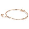 Mesmera armring med blandede slibninger, hvid, rosaguldbelagt Mesmera armring med blandede slibninger, hvid, rosaguldbelagt