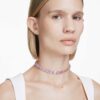 Millenia-choker med ottekantet slibning, lilla, forgyldt Millenia-choker med ottekantet slibning, lilla, forgyldt