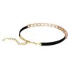 Millenia-choker med ottekantet slibning, lilla, forgyldt Millenia-choker med ottekantet slibning, lilla, forgyldt