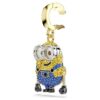 Minions Bob-vedhæng med pavé, flerfarvet, guldbelagt Minions Bob-vedhæng med pavé, flerfarvet, guldbelagt