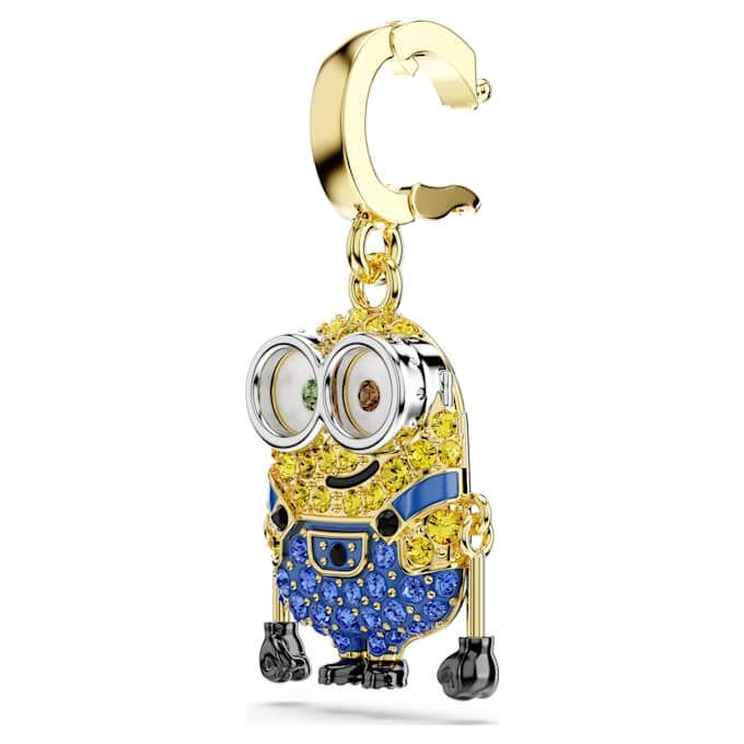 Minions Bob-vedhæng med pavé, flerfarvet, guldbelagt Minions Bob-vedhæng med pavé, flerfarvet, guldbelagt