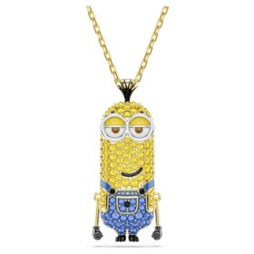 Minions Kevin-vedhæng med pavé, flerfarvet, forgyldt Minions Kevin-vedhæng med pavé, flerfarvet, forgyldt