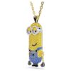 Minions Kevin-vedhæng med pavé, flerfarvet, forgyldt
