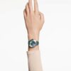 Octea Chrono-ure, fremstillet i Schweiz, læderrem, grøn, rosaguld-farvet finish Octea Chrono-ure, fremstillet i Schweiz, læderrem, grøn, rosaguld-farvet finish