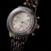 Octea Chrono-ure, Swiss Made, metalarmbånd, guldfarvet, champagneguldfarvet finish Octea Chrono-ure, Swiss Made, metalarmbånd, guldfarvet, champagneguldfarvet finish