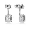 Oktagon-øreringe med laboratoriefremstillede diamanter, 9,65 ct i alt, blandede former, 18K hvidguld Oktagon-øreringe med laboratoriefremstillede diamanter, 9,65 ct i alt, blandede former, 18K hvidguld