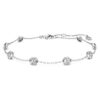 Oktagonarmbånd med laboratoriedyrkede diamanter, 0,8 ct i alt, runde, sterlingsølv Oktagonarmbånd med laboratoriedyrkede diamanter, 0,8 ct i alt, runde, sterlingsølv