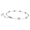 Oktagonarmbånd med laboratoriedyrkede diamanter, 0,8 ct i alt, runde, sterlingsølv Oktagonarmbånd med laboratoriedyrkede diamanter, 0,8 ct i alt, runde, sterlingsølv