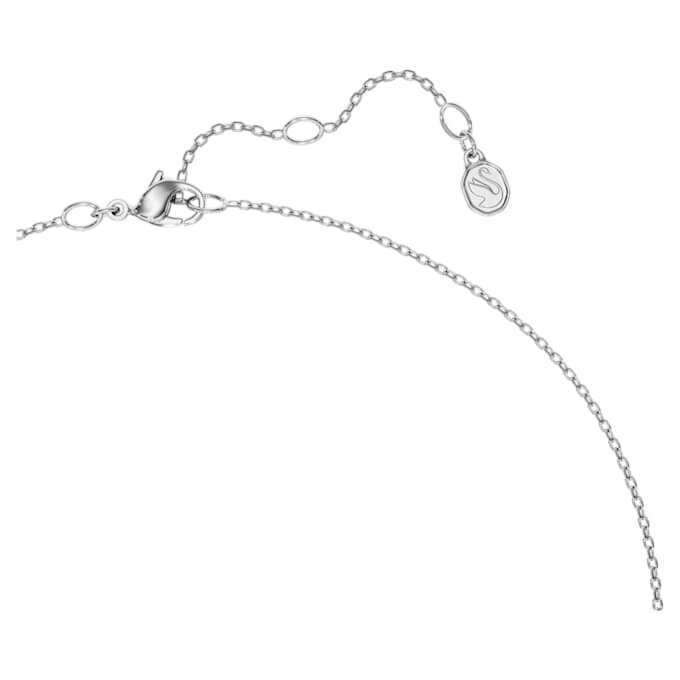 Oktagonformet vedhæng med laboratoriefremstillede diamanter, 0,5 ct i alt, oktagonform, 14K hvidguld Oktagonformet vedhæng med laboratoriefremstillede diamanter, 0,5 ct i alt, oktagonform, 14K hvidguld