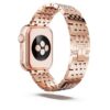 Princess-rem til Apple Watch® 40 mm og 41 mm, rosaguldfarvet, rosaguldfarvet finish Princess-rem til Apple Watch® 40 mm og 41 mm, rosaguldfarvet, rosaguldfarvet finish