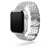 Princess-rem til Apple Watch® 40 mm og 41 mm, sølvfarvet, rustfrit stål Princess-rem til Apple Watch® 40 mm og 41 mm, sølvfarvet, rustfrit stål