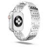 Princess-rem til Apple Watch® 40 mm og 41 mm, sølvfarvet, rustfrit stål Princess-rem til Apple Watch® 40 mm og 41 mm, sølvfarvet, rustfrit stål