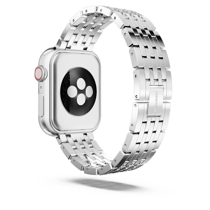 Princess-rem til Apple Watch® 40 mm og 41 mm, sølvfarvet, rustfrit stål Princess-rem til Apple Watch® 40 mm og 41 mm, sølvfarvet, rustfrit stål