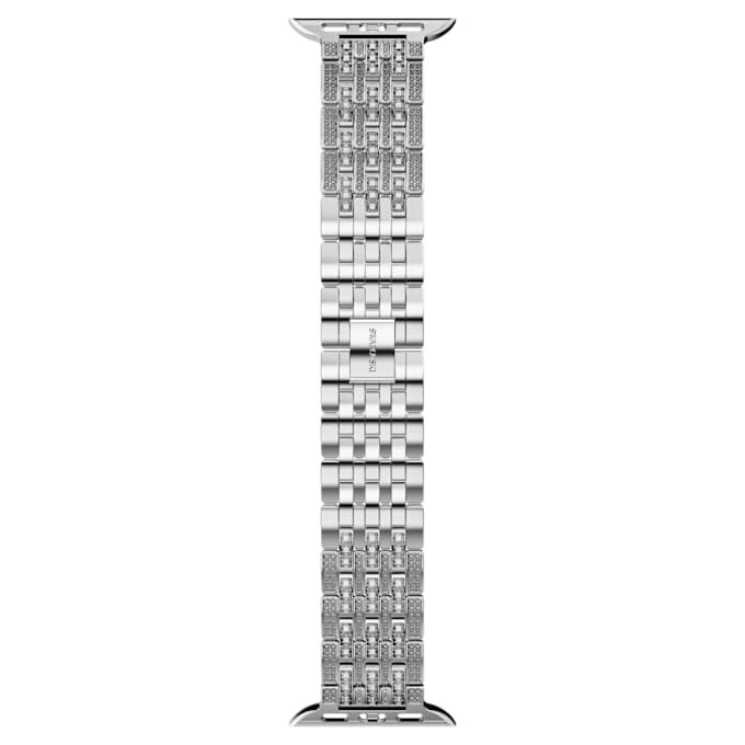 Princess-rem til Apple Watch® 40 mm og 41 mm, sølvfarvet, rustfrit stål Princess-rem til Apple Watch® 40 mm og 41 mm, sølvfarvet, rustfrit stål