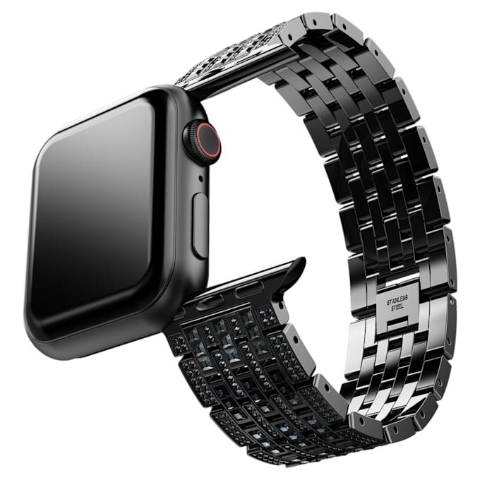 Princess-rem til Apple Watch® 40 mm og 41 mm, sort, sort finish Princess-rem til Apple Watch® 40 mm og 41 mm, sort, sort finish