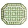 Signum-bakke i porcelæn, lille, grøn Signum-bakke i porcelæn, lille, grøn